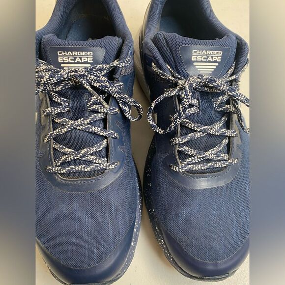 EUC Under Armour Men’s Charged Escape 3 Evo Blue Athletic Running Shoes Size 11 main image 6